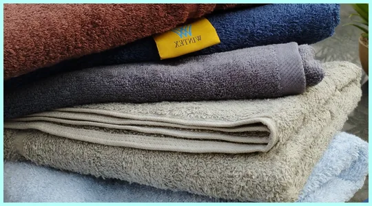 White 100% Cotton Bath Towels